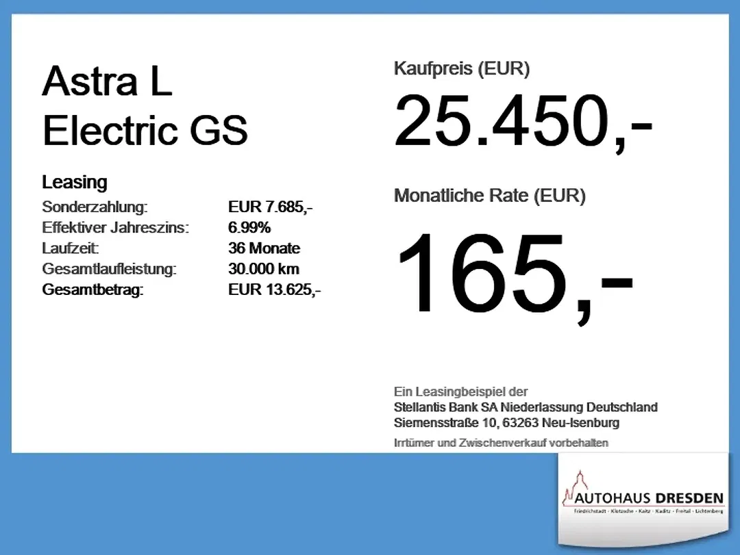 Opel Astra EV 2.0 GS - Thumbnail 5