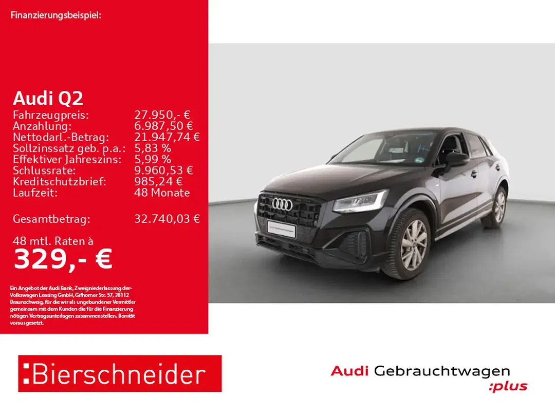 Audi Q2 35 TFSI S line - Afbeelding 1