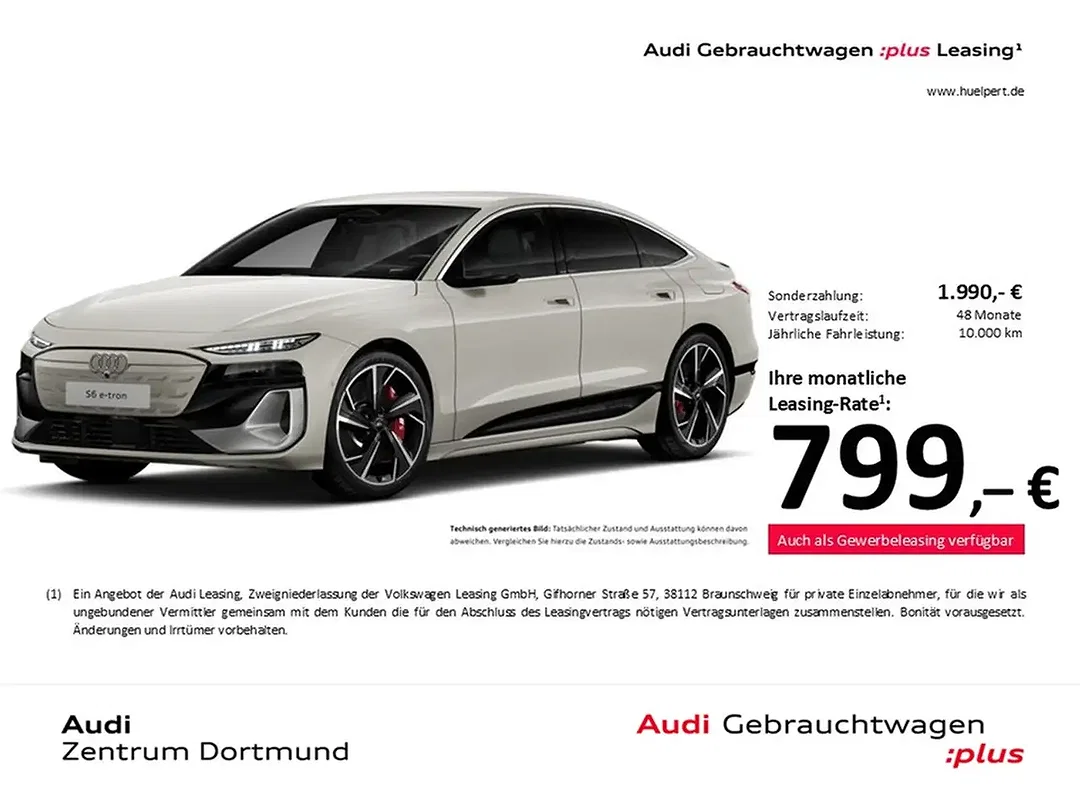 Audi S6 e-tron quattro Sportback - Afbeelding 1