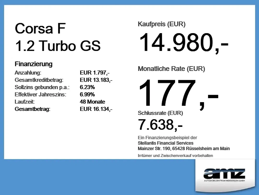 Opel Corsa 1.2 Turbo GS - Thumbnail 3