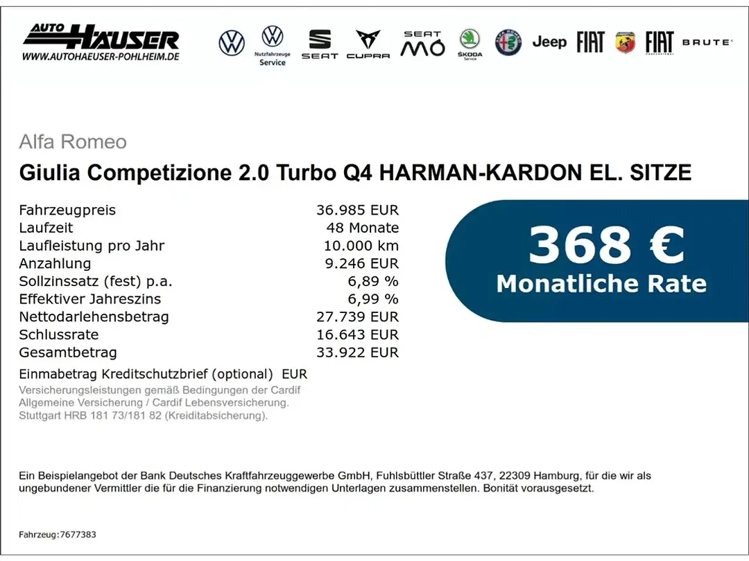 Alfa Romeo Giulia 2.0 Turbo Q4 Competizione - foto 2