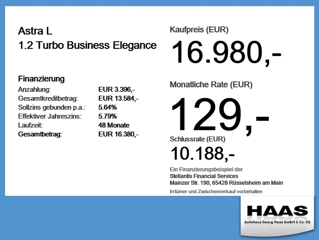 Opel Astra 1.2 Turbo Elegance - Thumbnail 5