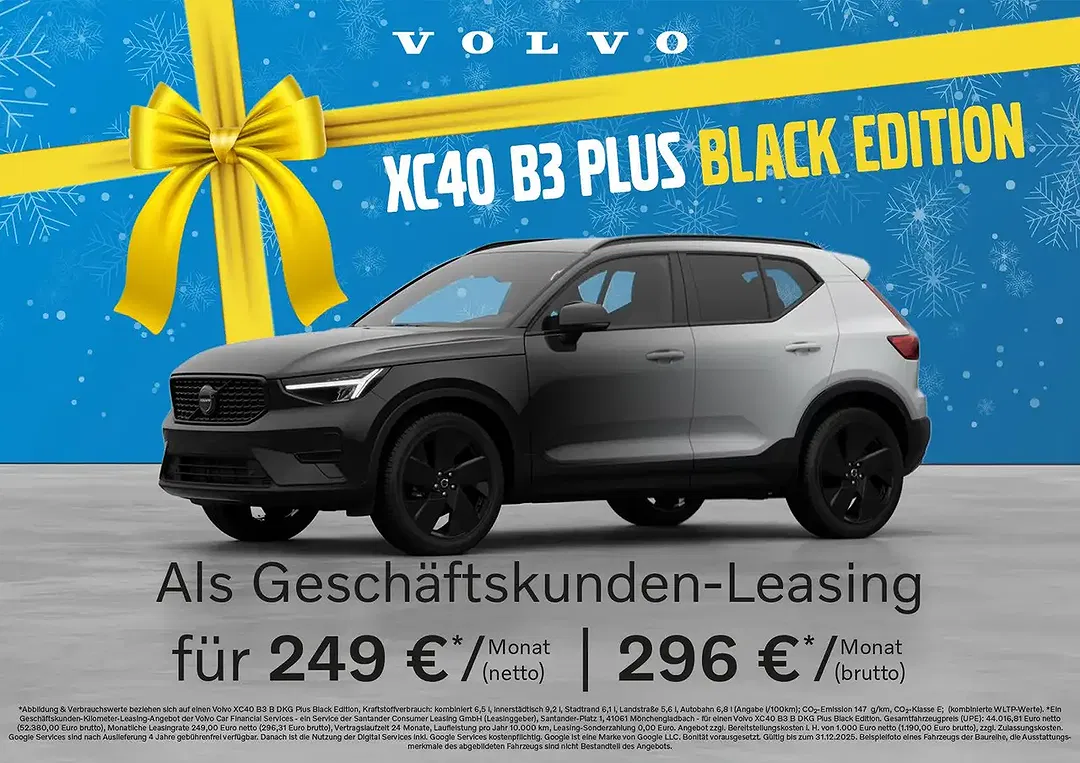 Volvo XC40 B3 Plus Black Edition - Thumbnail 9