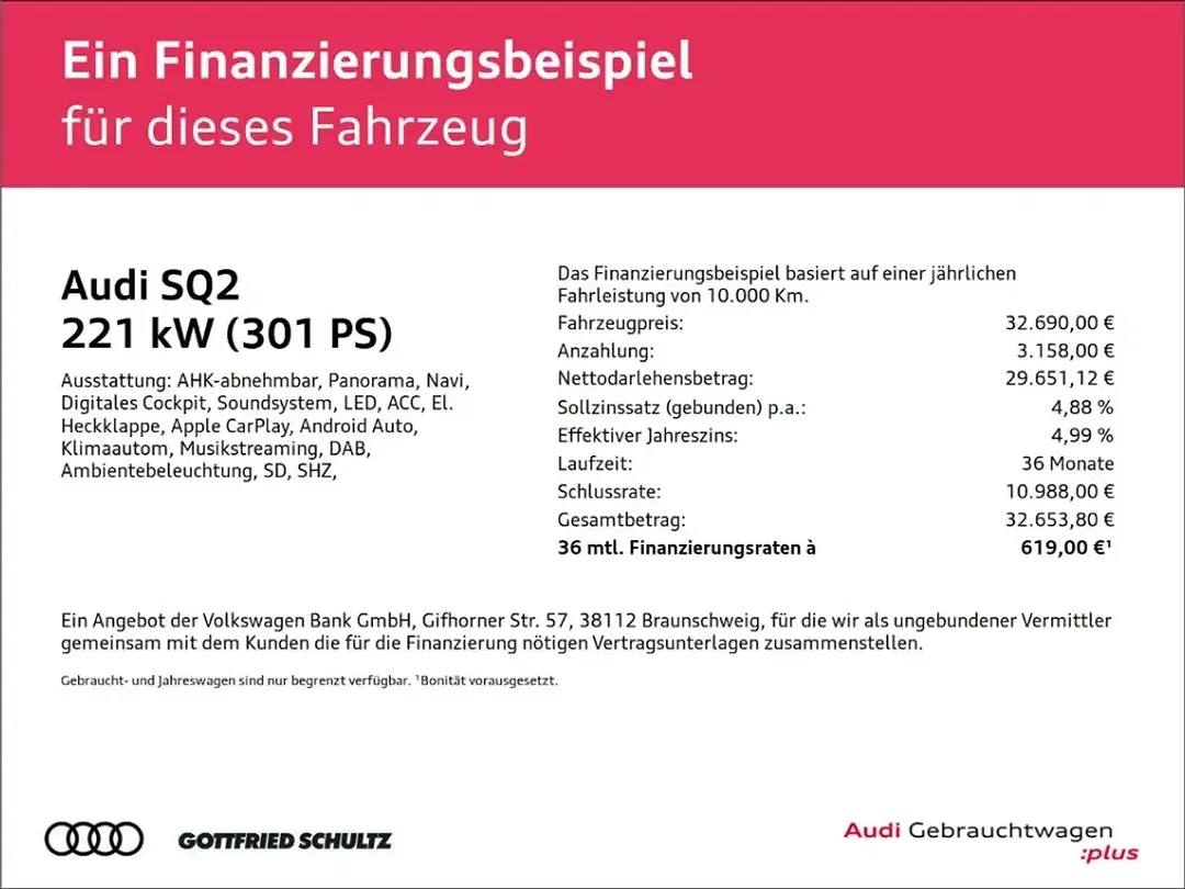 Audi SQ2 2.0 TFSI S tronic quattro Matrix LED - foto 2
