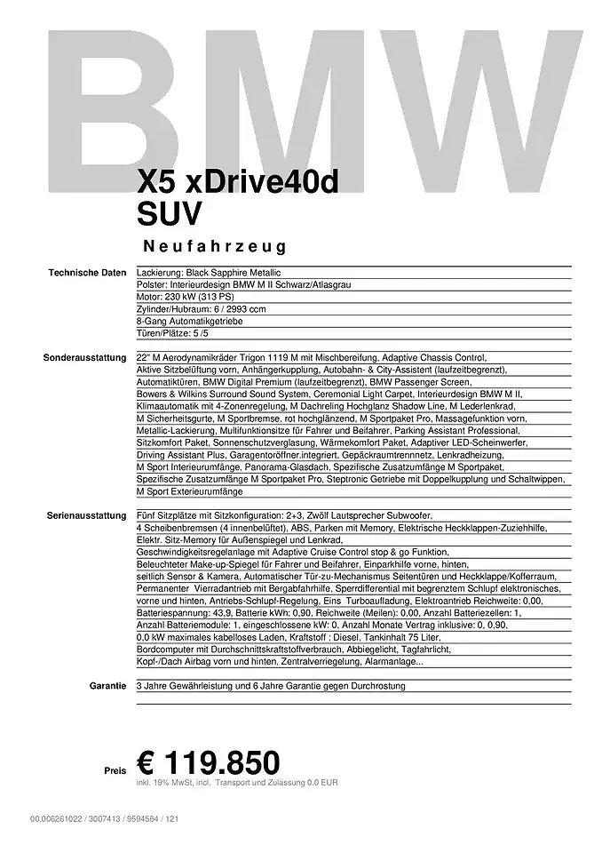 BMW X5 xDrive M Pro - Thumbnail 4