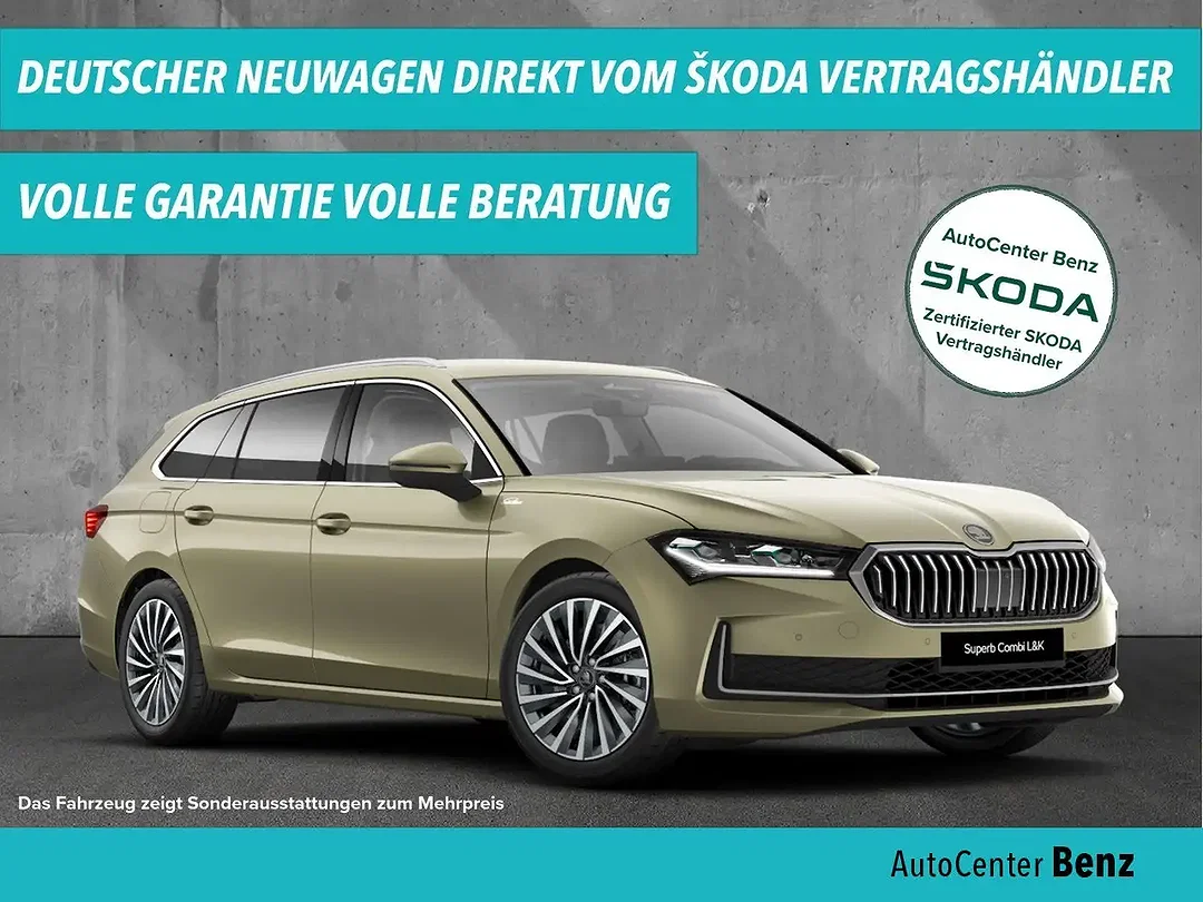 Skoda Superb 2.0 TDI DSG L&K - Afbeelding 1