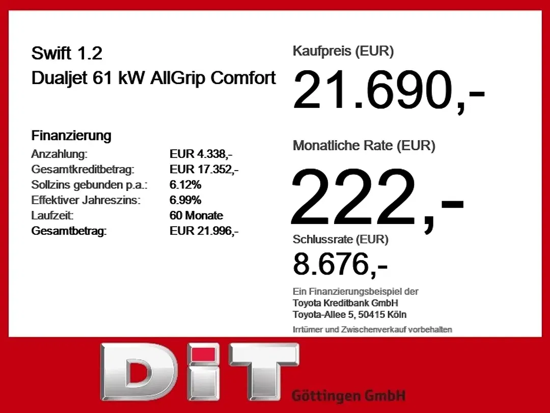 Suzuki Swift 1.2 Dualjet AllGrip Comfort - foto 2