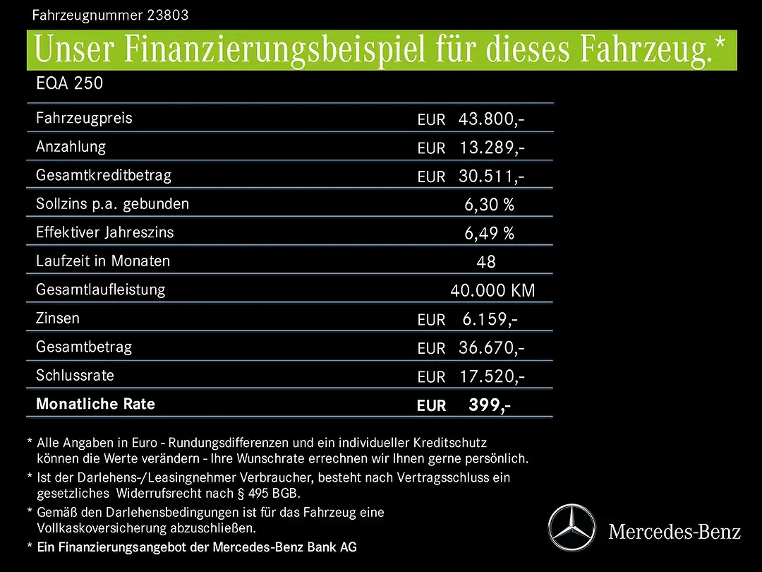 Mercedes-Benz EQA 250 AMG Line Night - Thumbnail 11