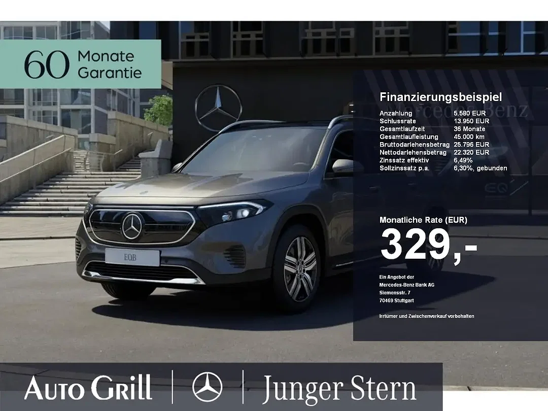 Mercedes-Benz EQB 250 Progressive - Afbeelding 1