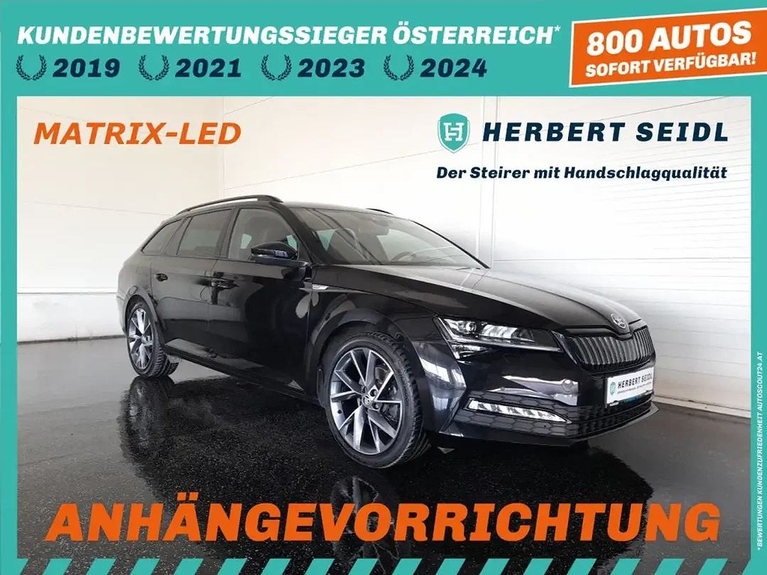 Skoda Superb PHEV DSG Sportline - Afbeelding 1