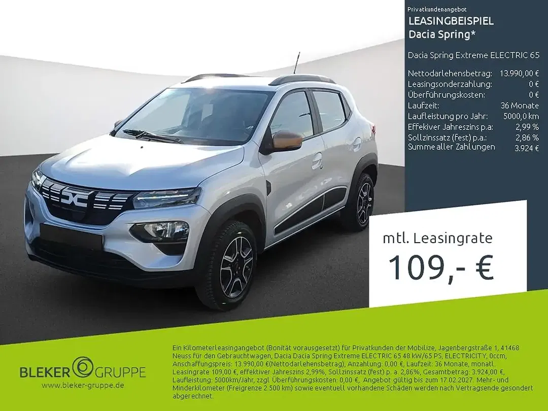Dacia Spring EV Extreme - foto 1