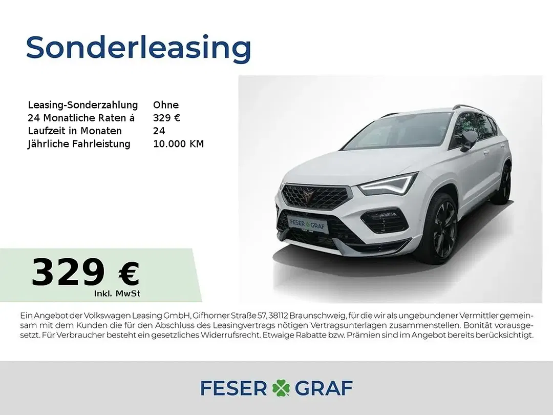 CUPRA Ateca 2.0 TSI DSG 4Drive - Thumbnail 1