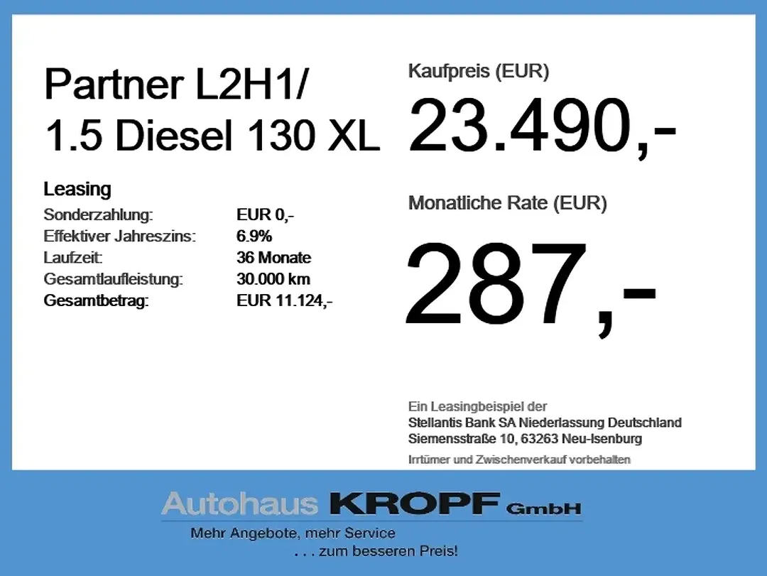 Peugeot Partner 130 L2H1 - Thumbnail 5