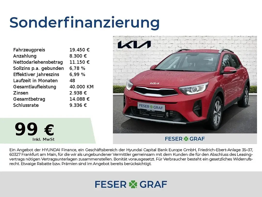Kia Stonic 1.0 Vision - Afbeelding 1