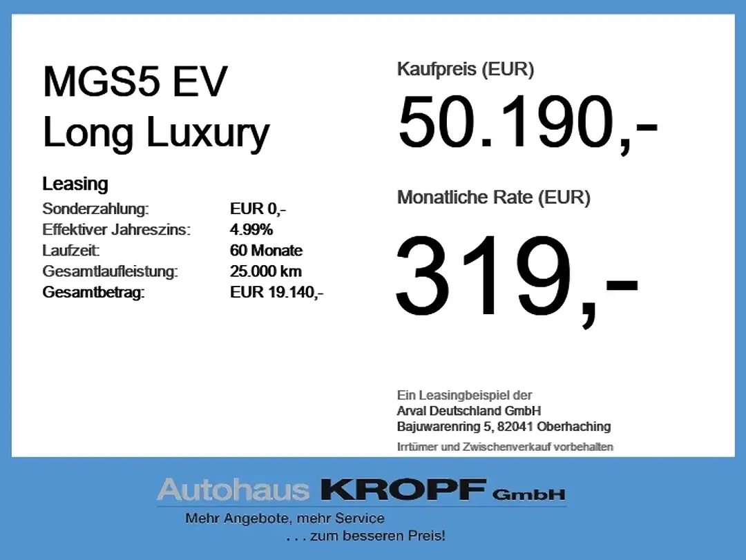 MG MGS5 EV Luxury - Thumbnail 3