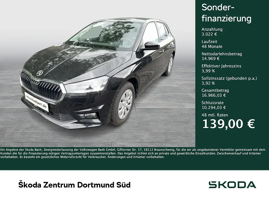 Skoda Fabia 1.0 Selection - Afbeelding 1