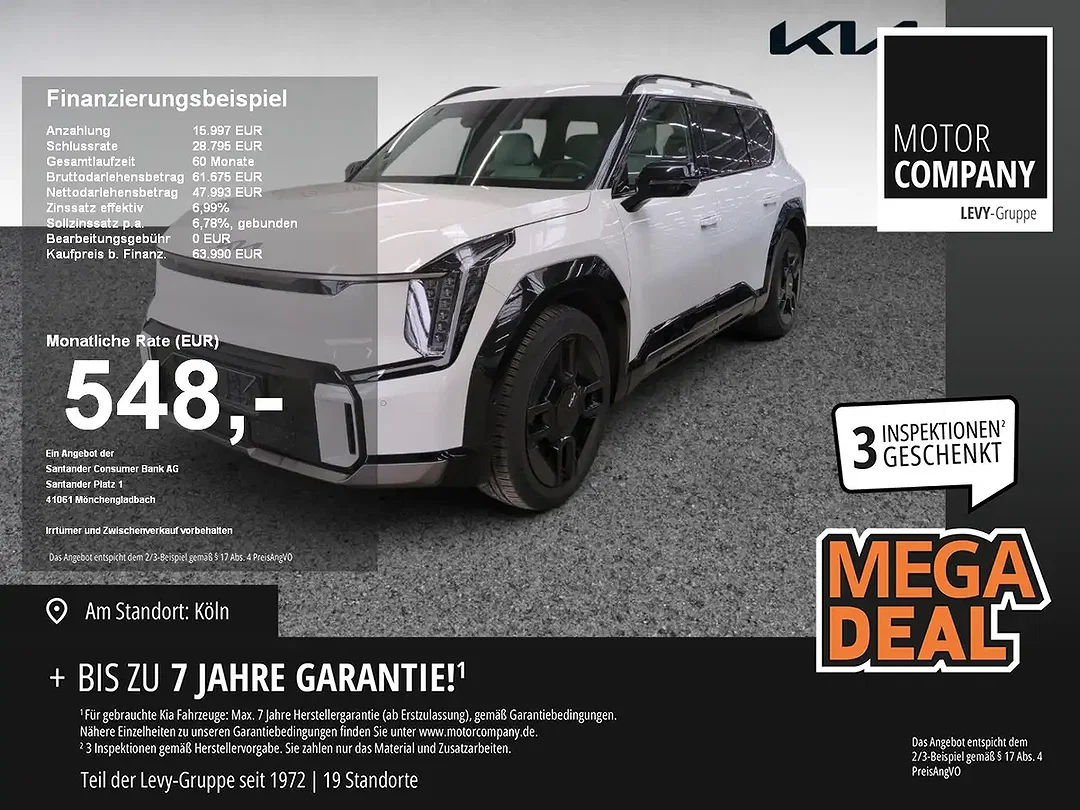 Kia EV9 GT-Line Launch Edition - Afbeelding 1