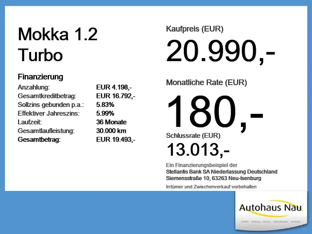 Opel Mokka 1.2 Turbo - Thumbnail 5
