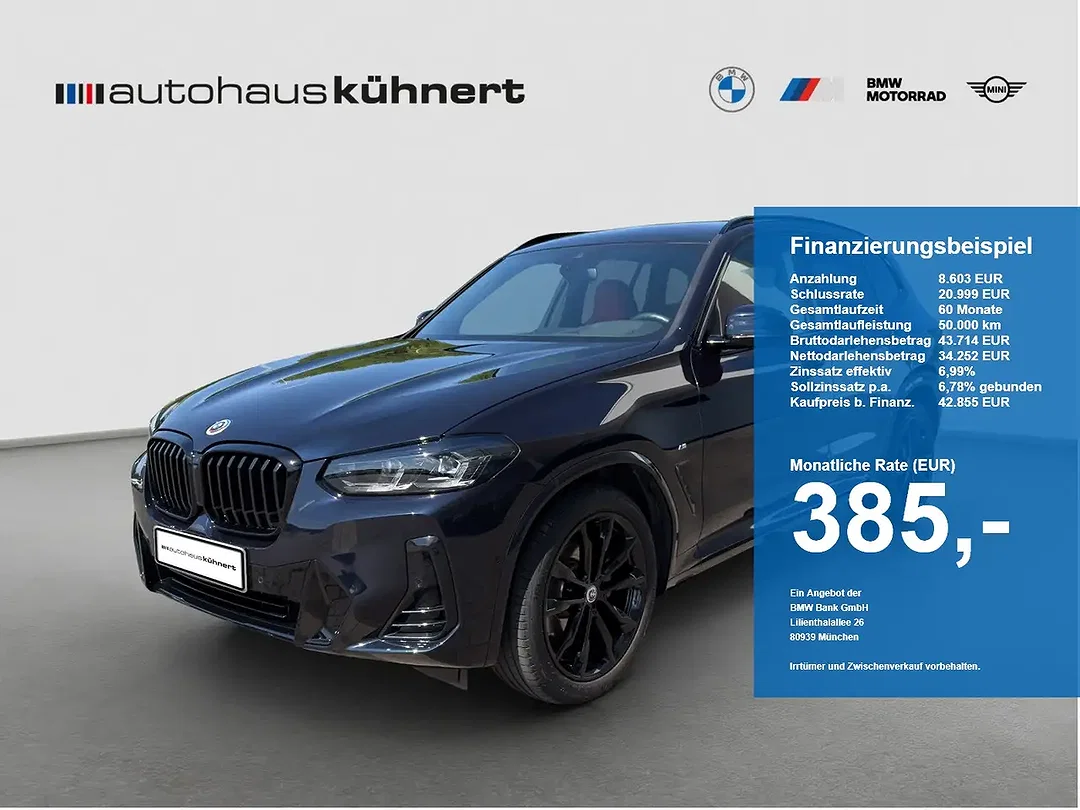 BMW X3 AUT xDrive M Sport - Afbeelding 1