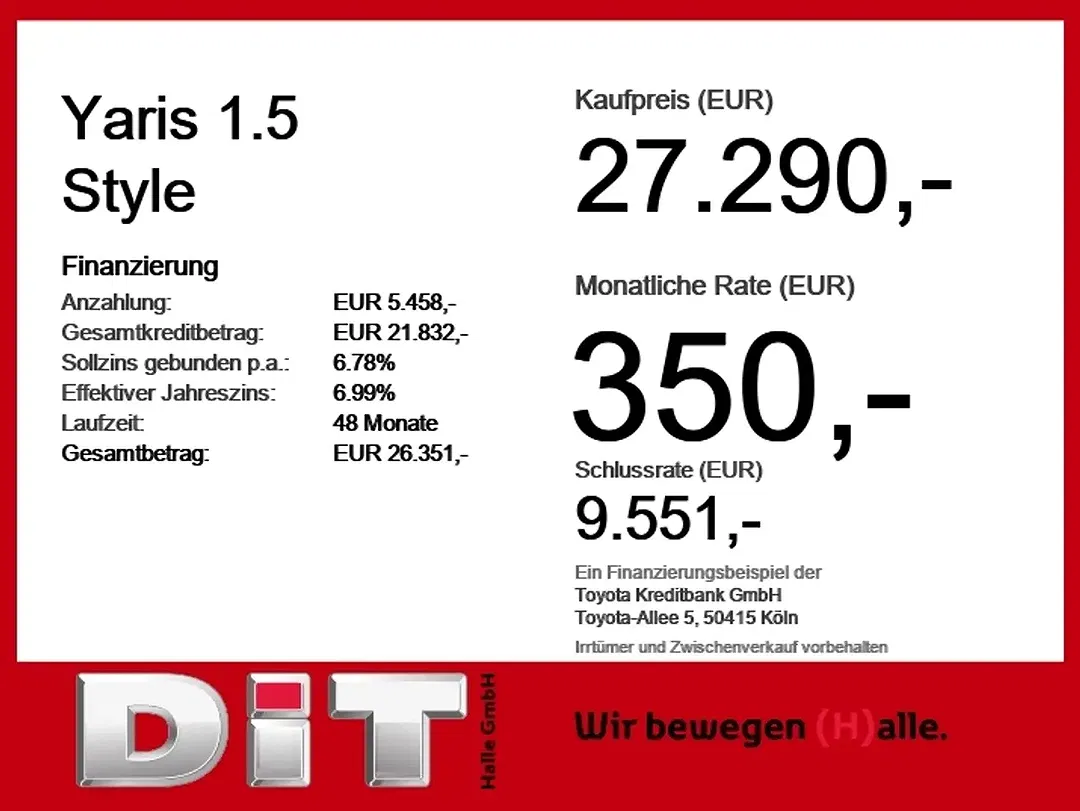 Toyota Yaris 1.5 Style - Thumbnail 4