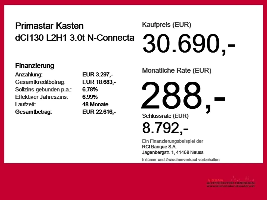 Nissan Primastar 3.0t L2H1 N-Connecta - Thumbnail 5