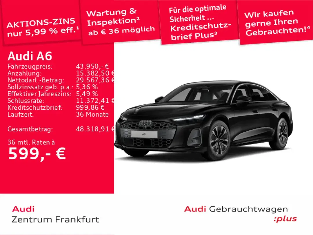 Audi A6 TDI S tronic Matrix LED - Thumbnail 2