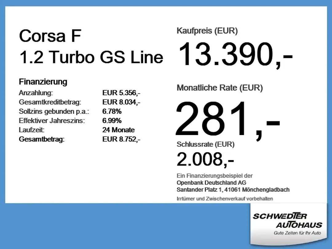 Opel Corsa 1.2 Turbo GS Line - Thumbnail 4