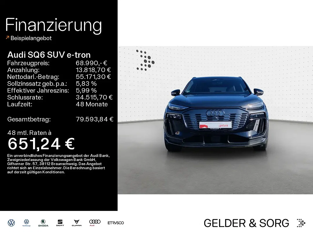 Audi SQ6 e-tron quattro - Afbeelding 1