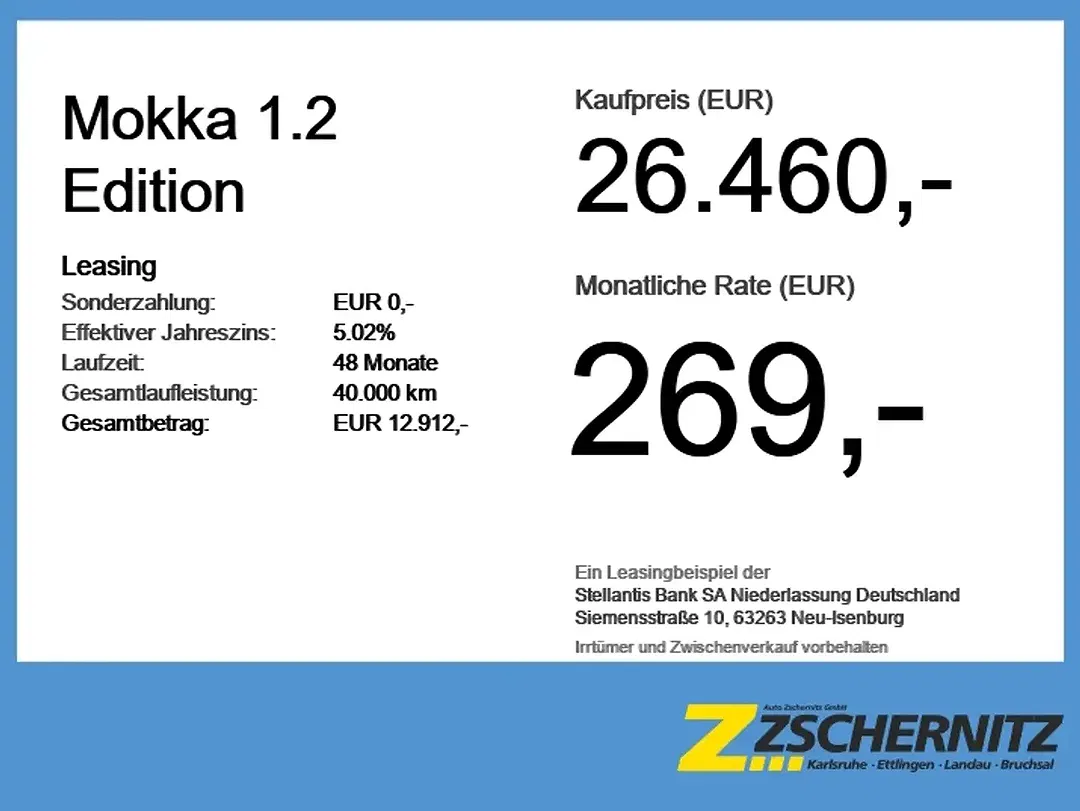 Opel Mokka 1.2 Edition - Thumbnail 3