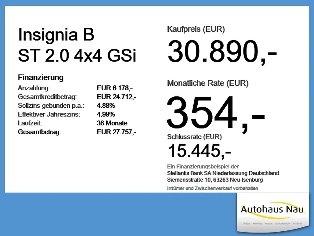 Opel Insignia 2.0 4x4 GSi - Thumbnail 3