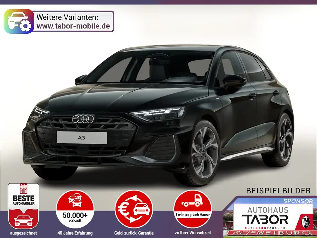 Audi A3 S tronic Sportback S line - Afbeelding 1