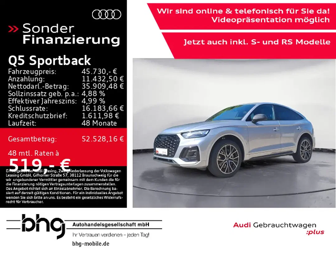 Audi Q5 50 TFSI e S line - Afbeelding 1