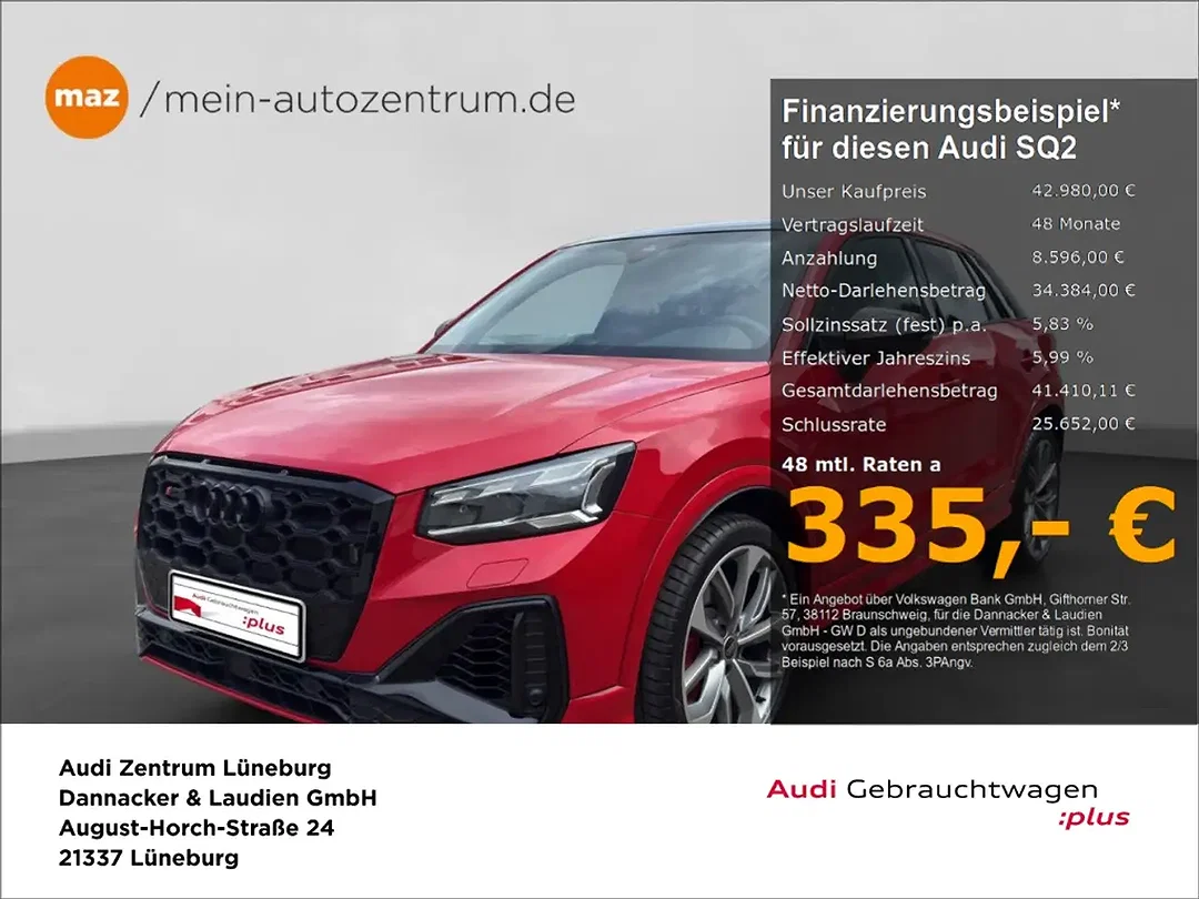 Audi SQ2 2.0 TFSI quattro S line - Afbeelding 1