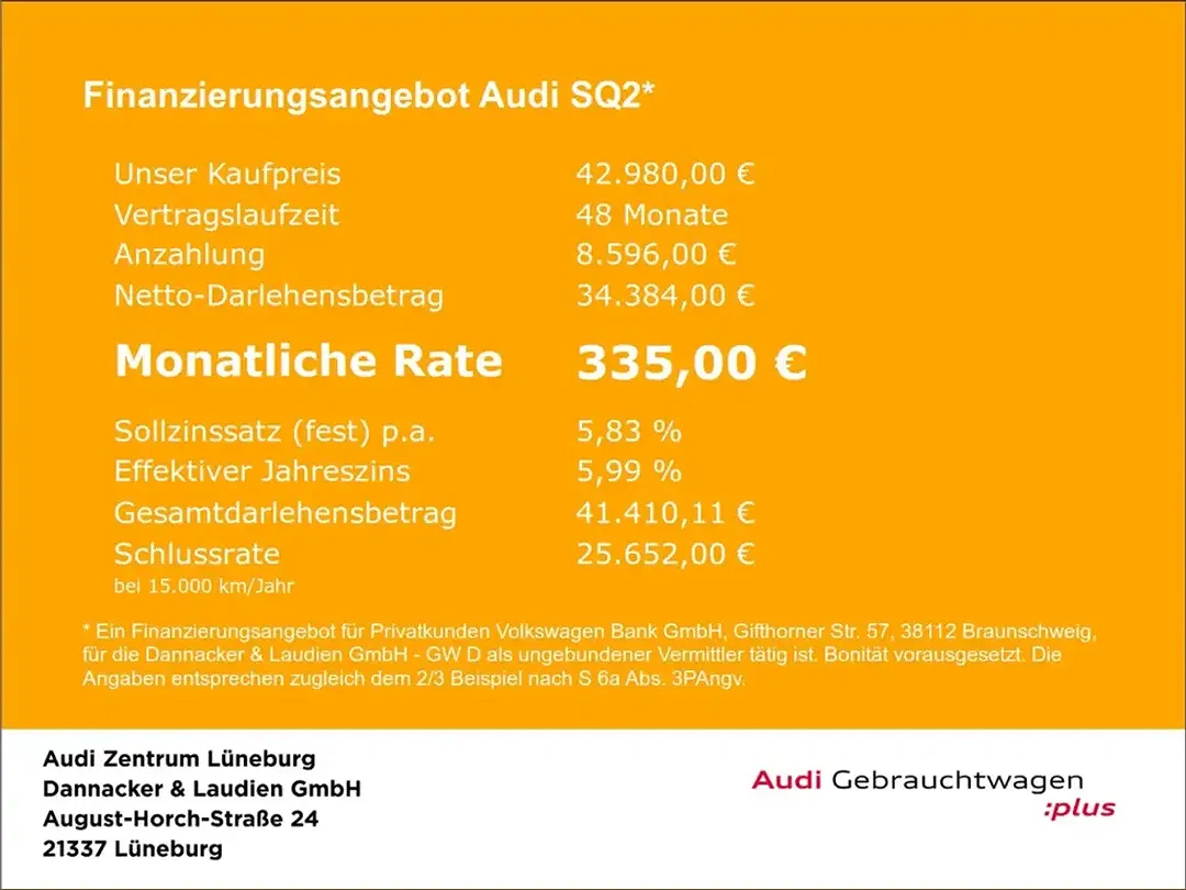 Audi SQ2 2.0 TFSI quattro S line - Thumbnail 3