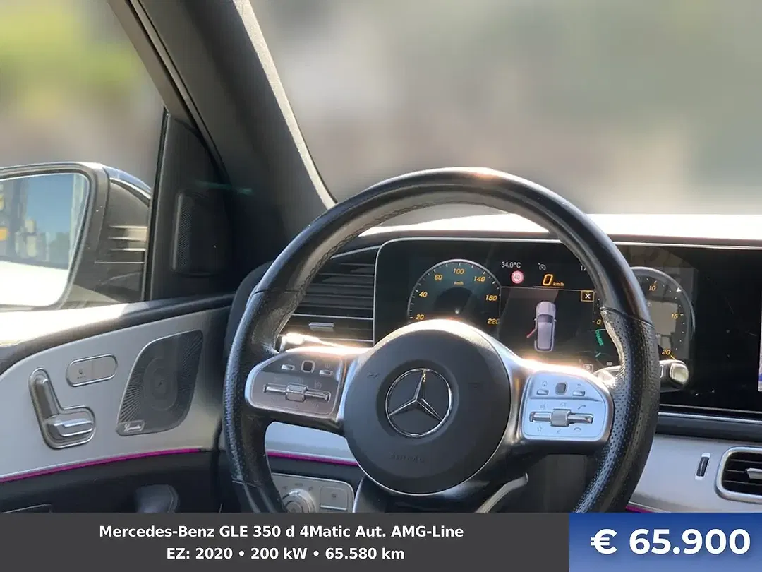 Mercedes-Benz GLE 350 AUT 4MATIC AMG Line - Thumbnail 9