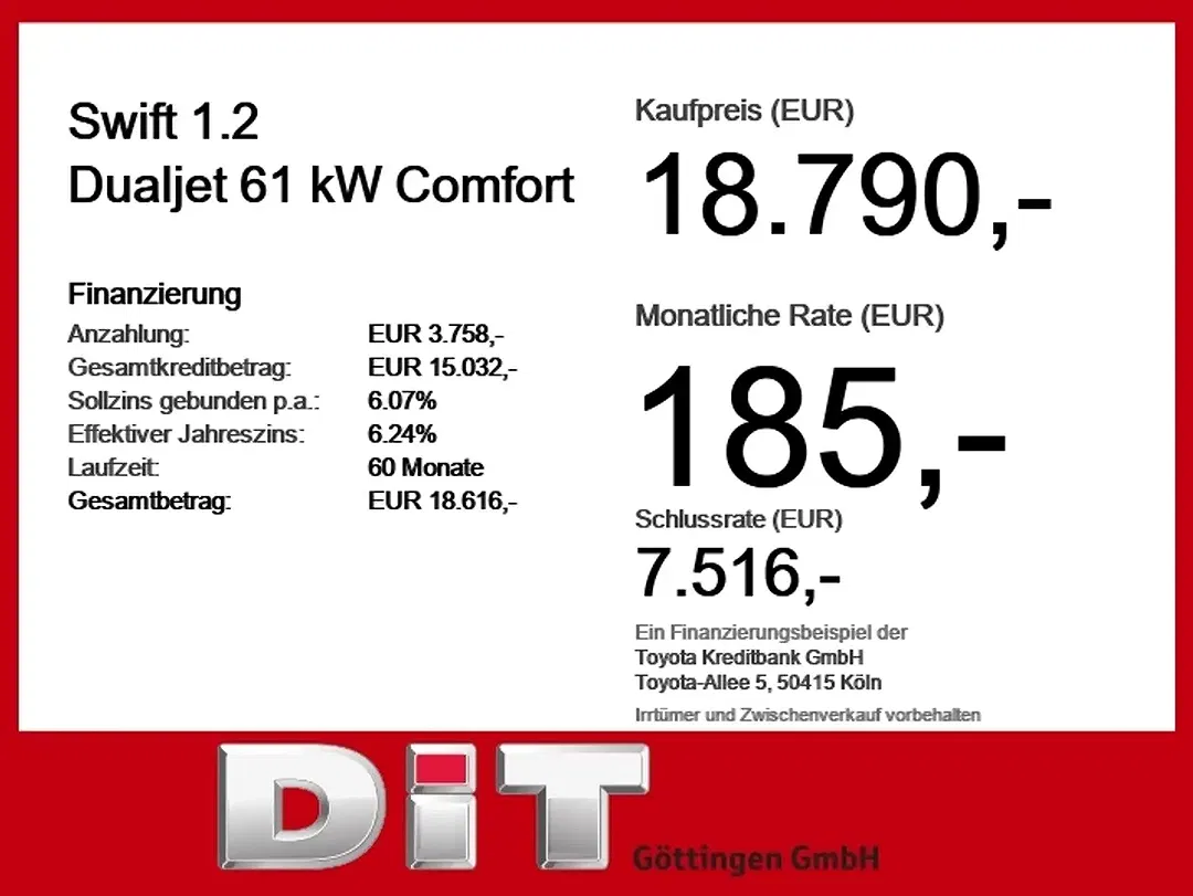 Suzuki Swift 1.2 Dualjet Comfort - foto 2