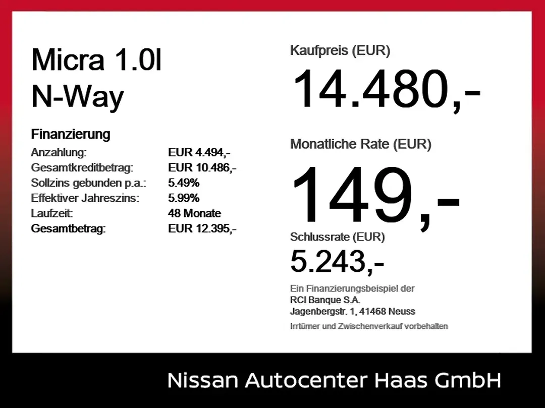 Nissan Micra 1.0 N-Way - Thumbnail 5