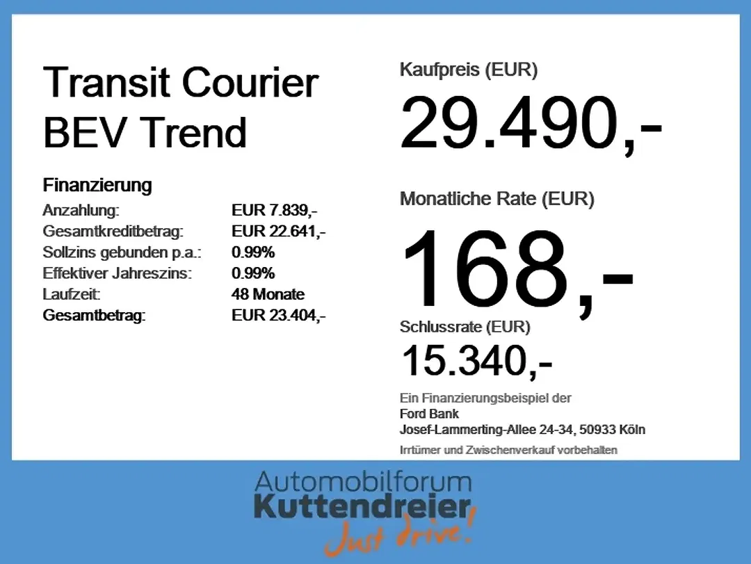 Ford Transit Courier Trend - Thumbnail 3