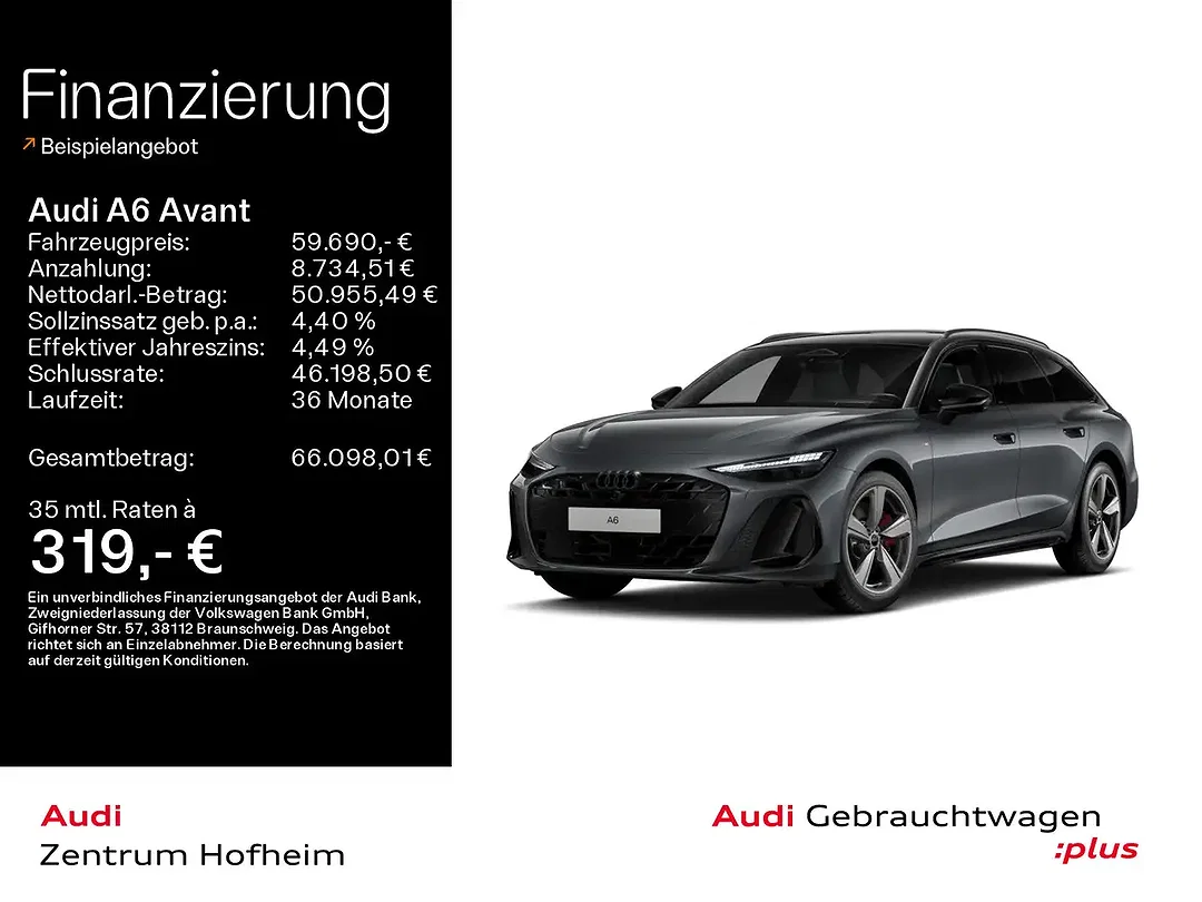 Audi A6 55 TFSI quattro S line - Afbeelding 1