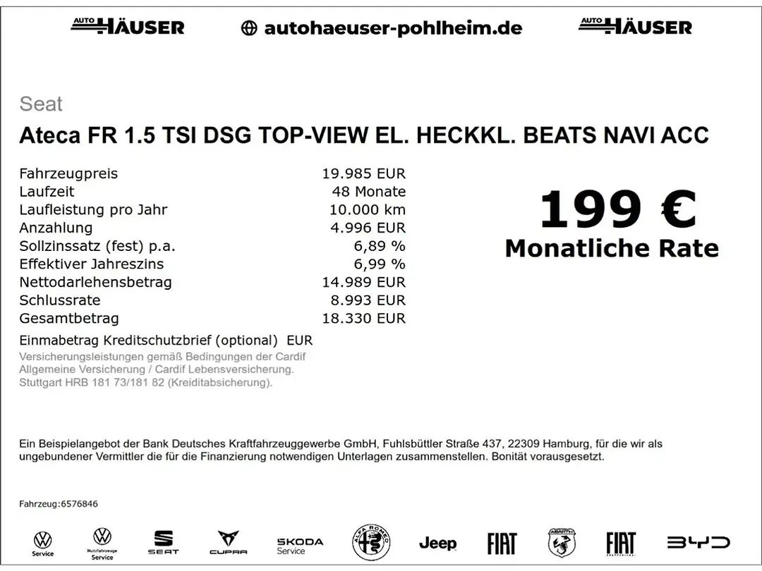SEAT Ateca 1.5 TSI DSG FR - foto 2