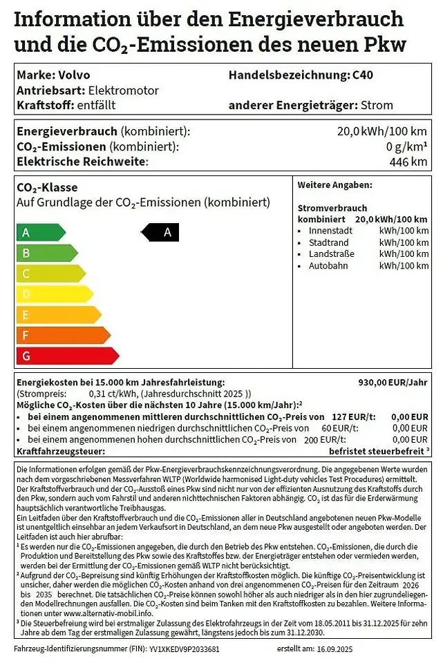 Volvo C40 eAWD Recharge Plus - Thumbnail 4