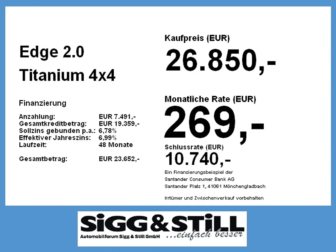 Ford Edge 2.0 4x4 Titanium - Thumbnail 4