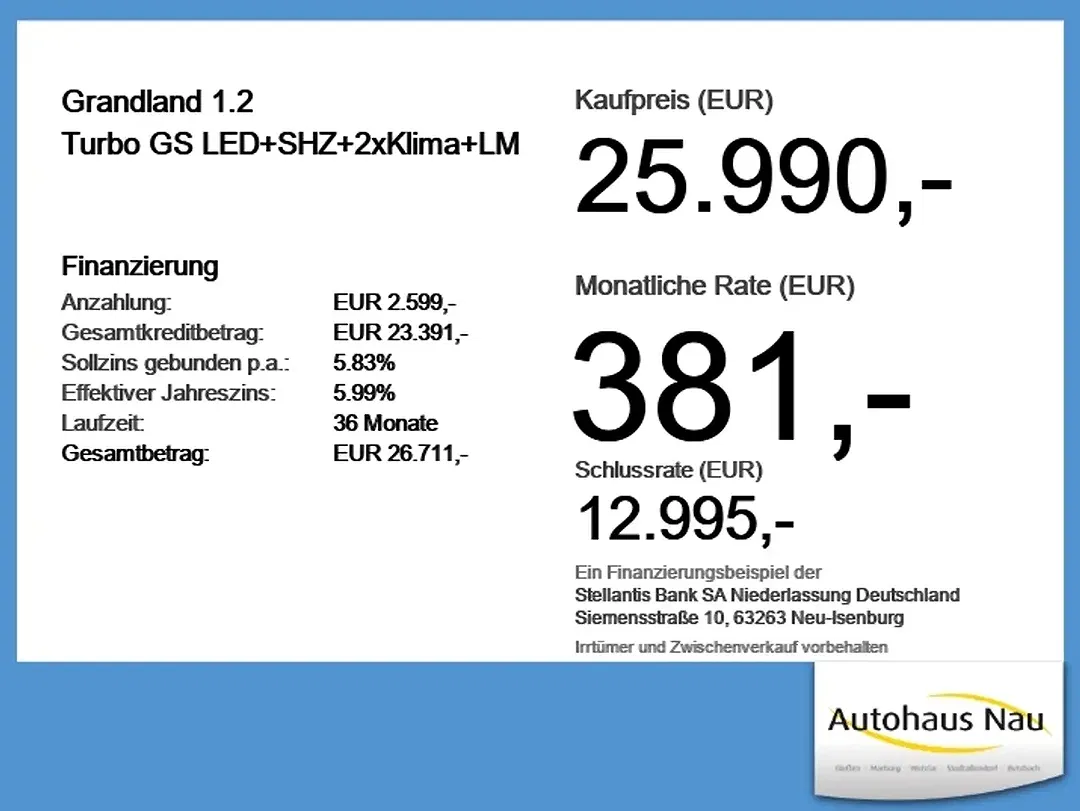 Opel Grandland 1.2 Turbo GS - Thumbnail 5
