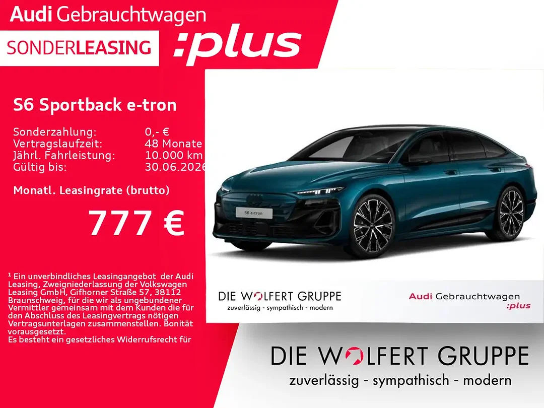 Audi S6 e-tron - Afbeelding 1