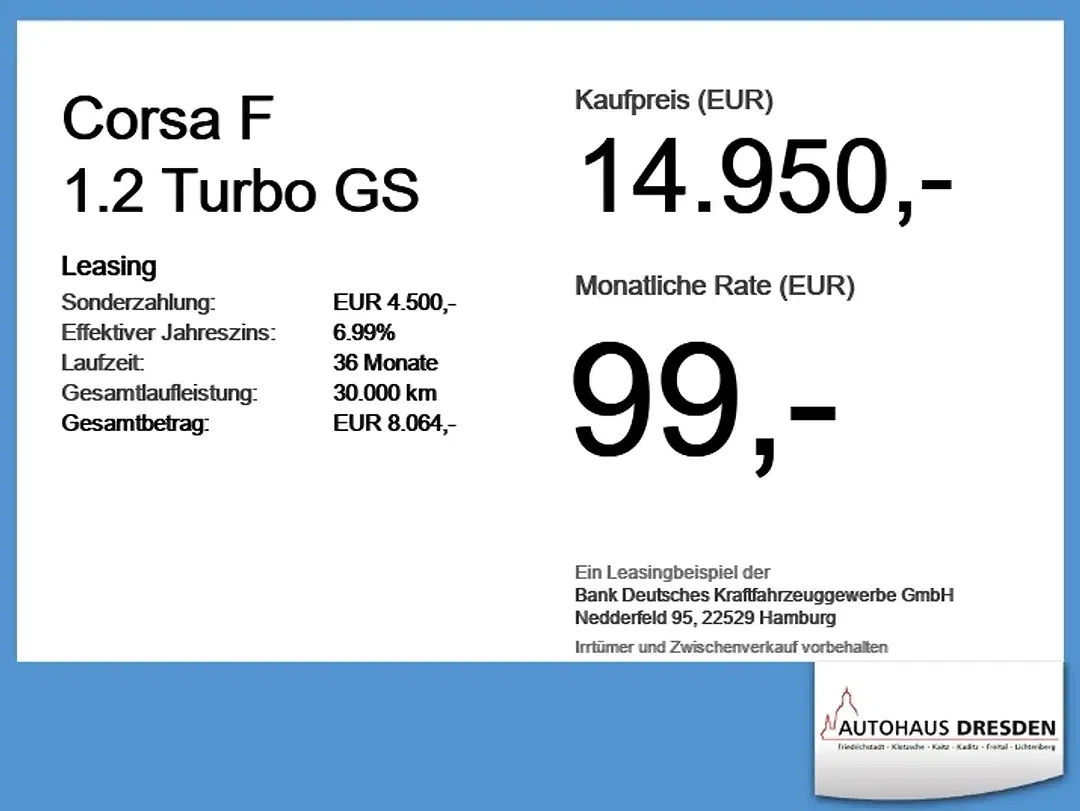 Opel Corsa 1.2 Turbo GS - Thumbnail 3