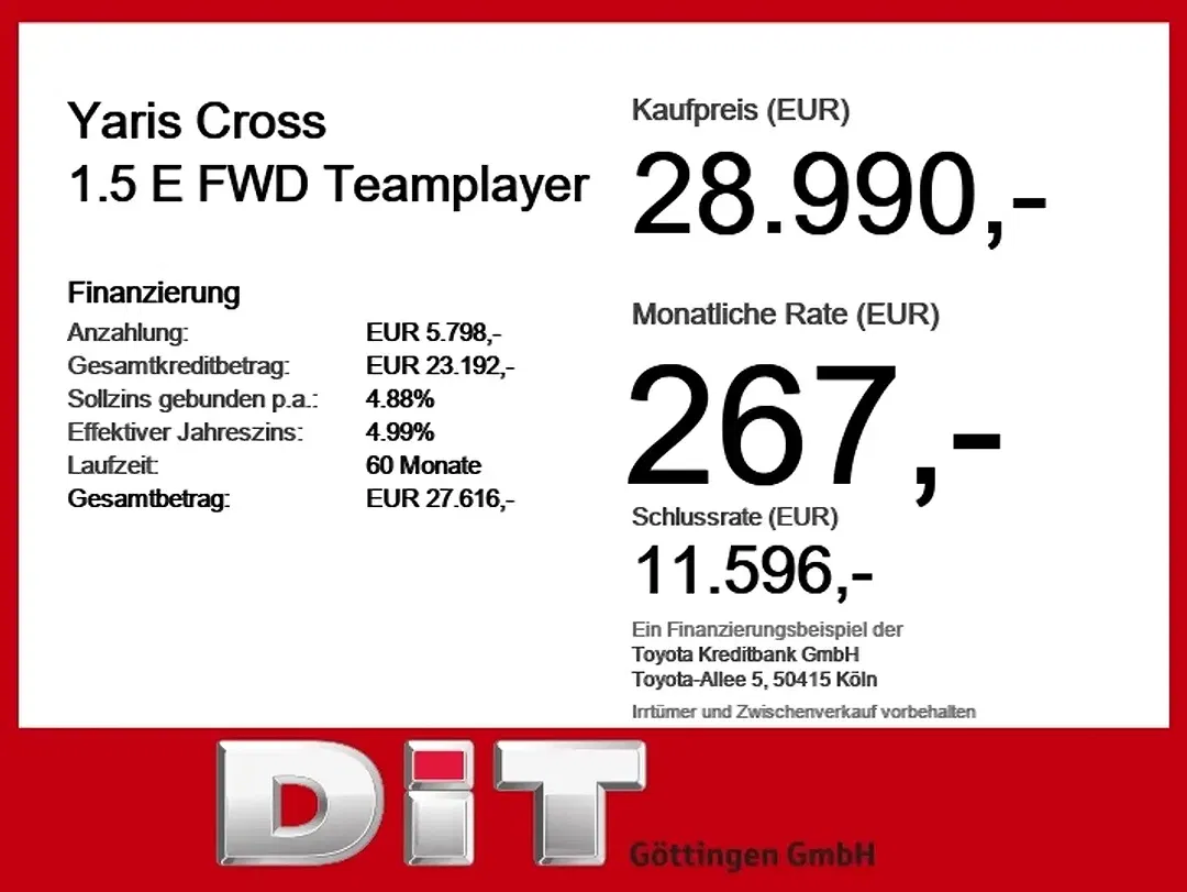 Toyota Yaris Cross 1.5 Teamplayer - Thumbnail 5