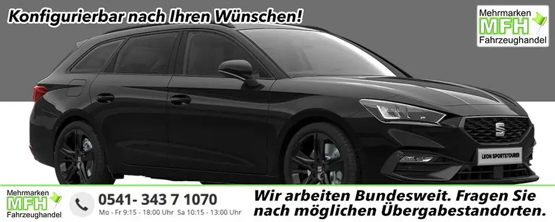 SEAT Leon 1.5 eTSI FR Black Edition - Afbeelding 1