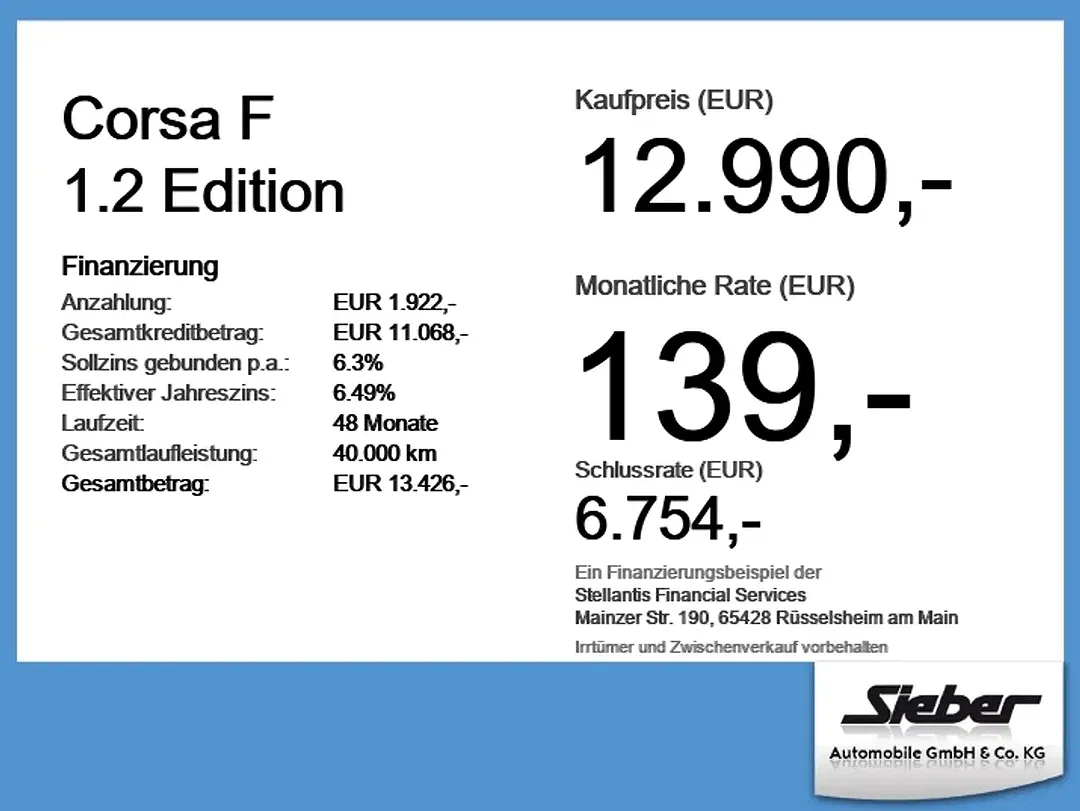Opel Corsa 1.2 Edition - Thumbnail 5