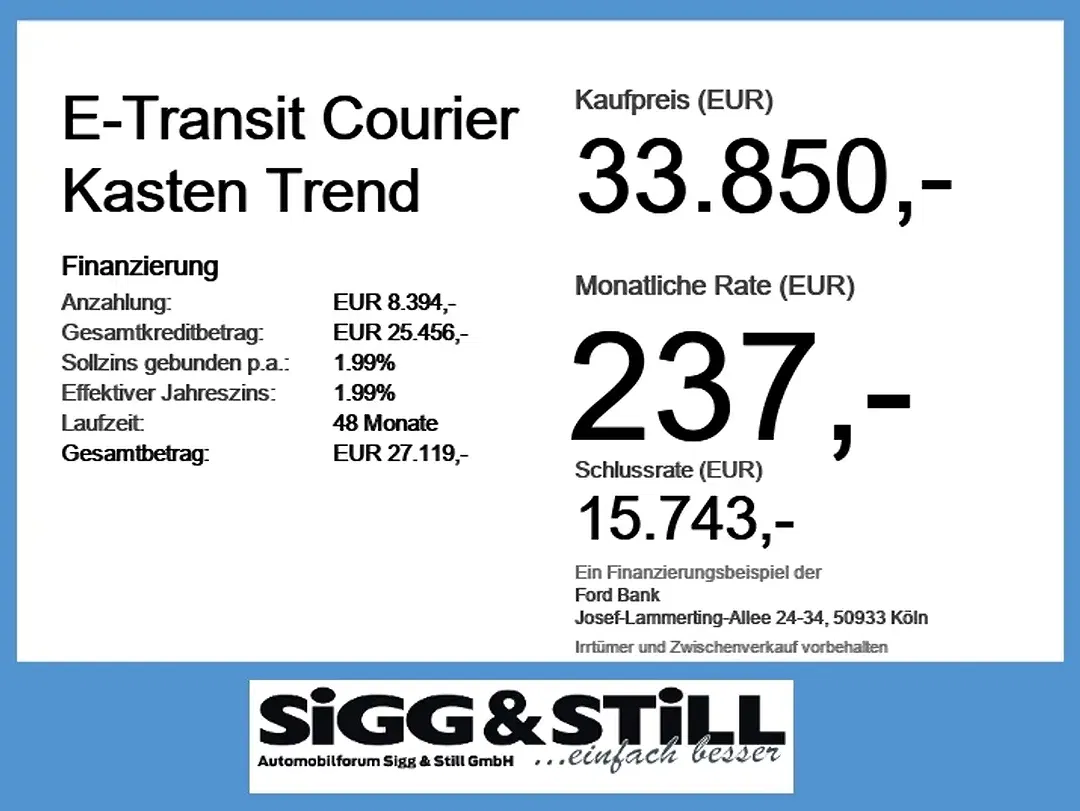 Ford Transit Courier Trend - Thumbnail 3