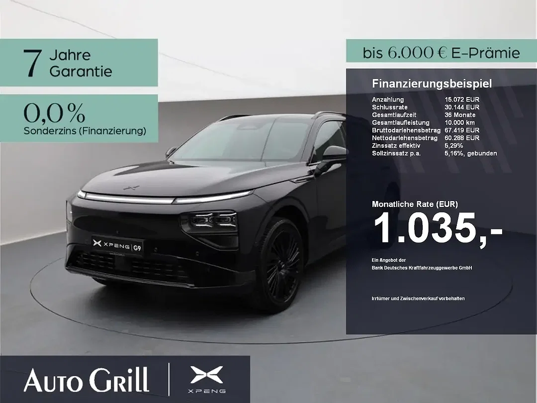 Xpeng G9 AWD Performance MY2025 - Afbeelding 1